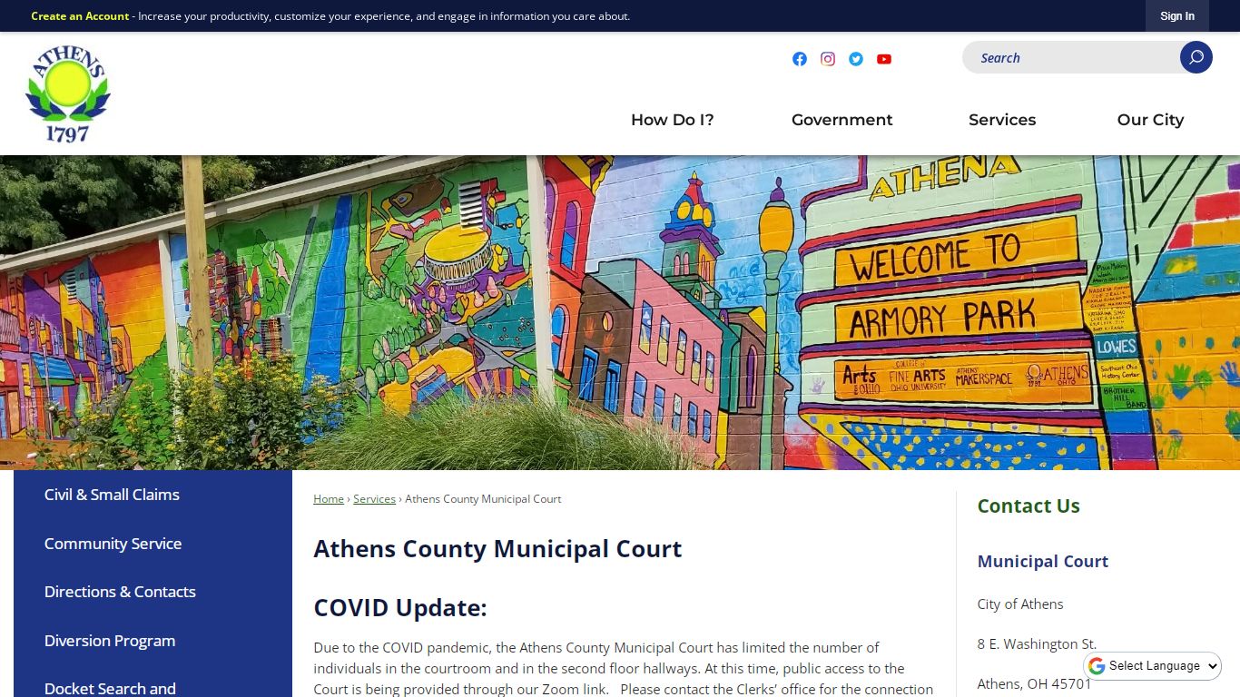 Athens County Municipal Court | Athens, OH - Official Website - CivicPlus